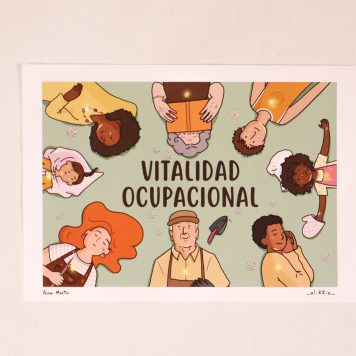 Lámina Vitalidad Ocupacional - Colección 1