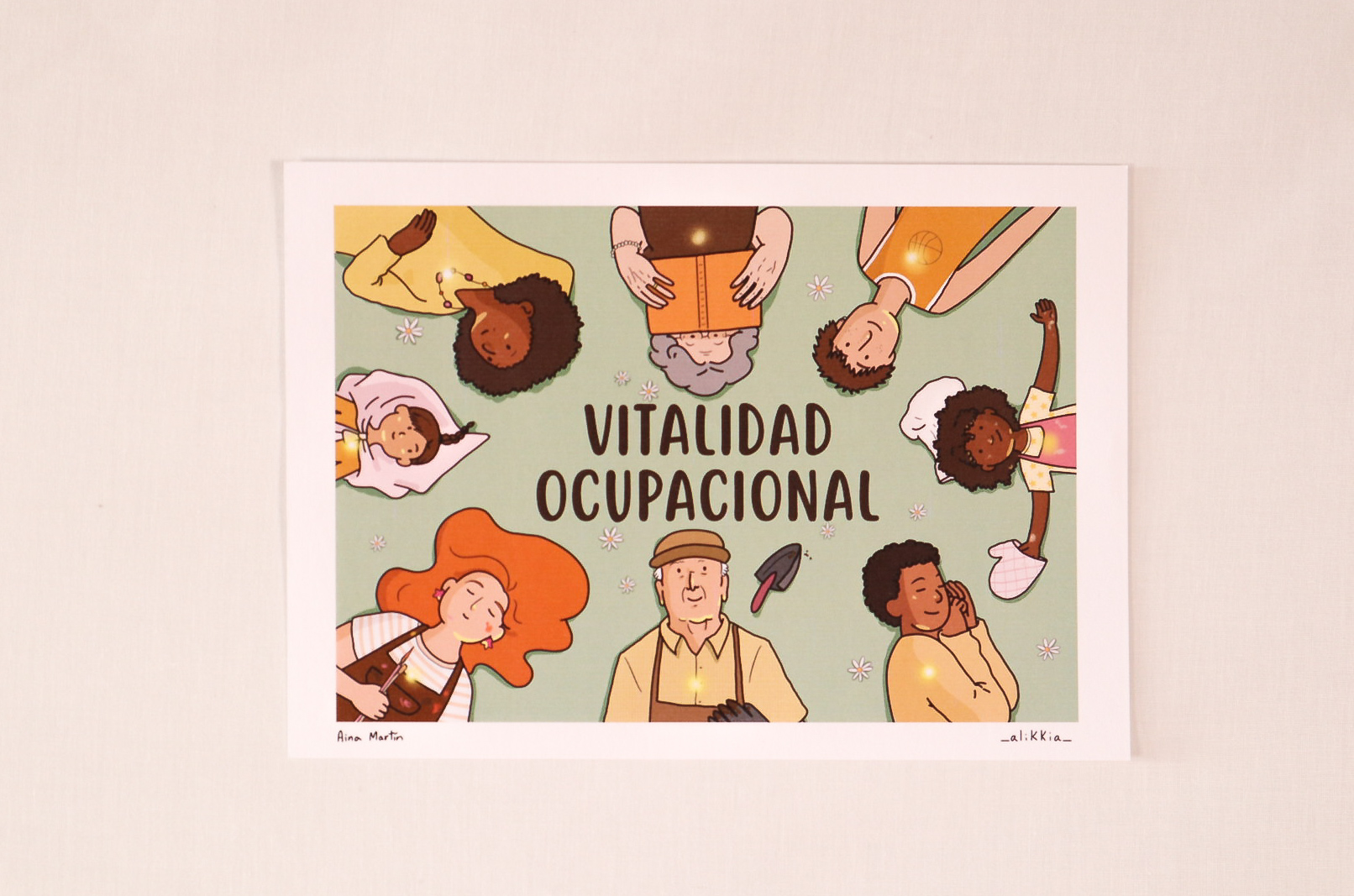 Lámina Vitalidad Ocupacional - Colección 1